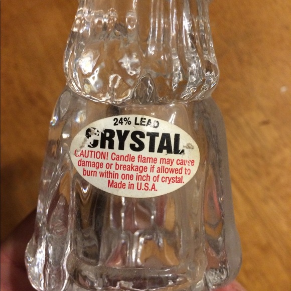 Matching Crystal Candlesticks - Picture 3 of 3